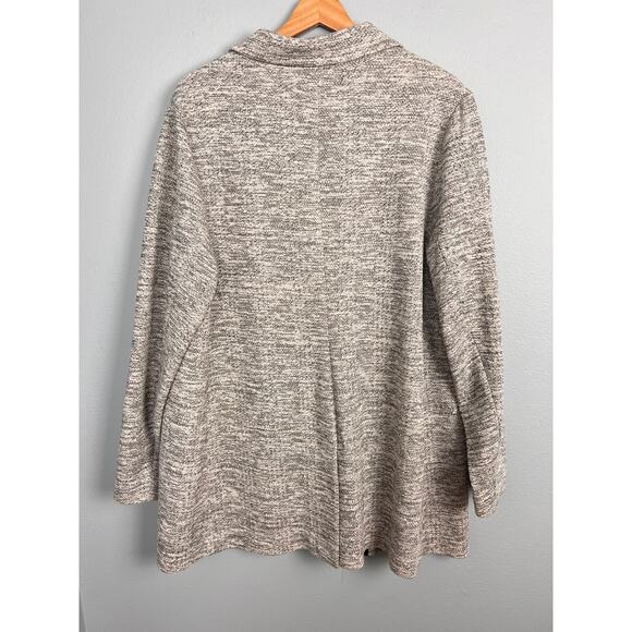 Torrid Women's 1X (1) Studio Blazer Jacket Boyfriend Double Knit Longline Career - Picture 6 of 15